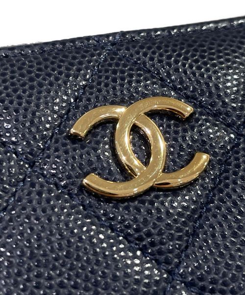 CHANEL（シャネル）CHANEL (シャネル) コインケース ネイビーの古着・服飾アイテム