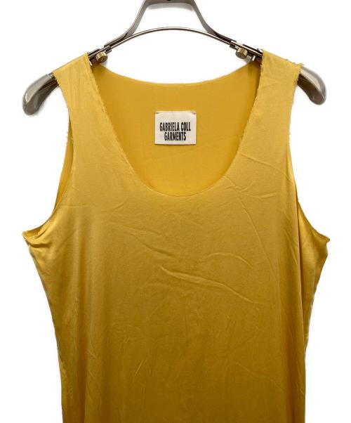 gabriela coll garments（ガブリエラコールガーメンツ）gabriela coll garments (ガブリエラコールガーメンツ) ノースリーブワンピース イエロー サイズ:SIZE1の古着・服飾アイテム