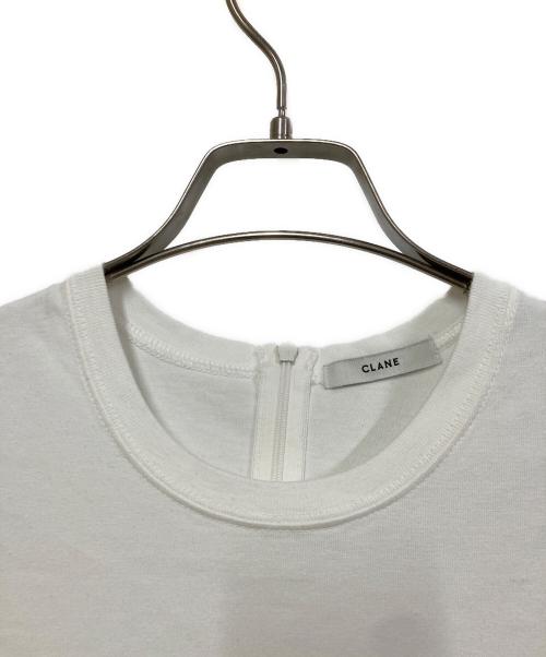 CLANE（クラネ）CLANE (クラネ) カットワンピース ホワイト サイズ:SIZE 2の古着・服飾アイテム