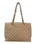 CHANEL (シャネル) GSTチェーンショルダートート ベージュ：200000円