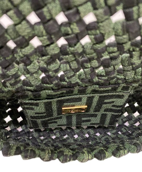 FENDI（フェンディ）FENDI (フェンディ) マンマバゲットミニ グリーンの古着・服飾アイテム