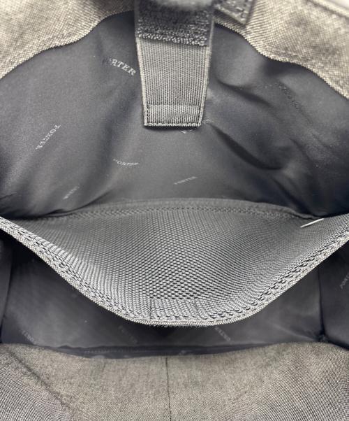 PORTER（ポーター）PORTER (ポーター) FORK 2WAY TOTE BAG ブラック サイズ:Mの古着・服飾アイテム