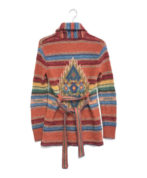 RRL（ダブルアールエル）RRL (ダブルアールエル) ショールカラーカーディガン レッド サイズ:1の古着・服飾アイテム