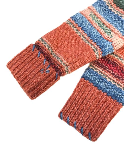 RRL（ダブルアールエル）RRL (ダブルアールエル) ショールカラーカーディガン レッド サイズ:1の古着・服飾アイテム