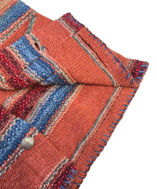 RRL（ダブルアールエル）RRL (ダブルアールエル) ショールカラーカーディガン レッド サイズ:1の古着・服飾アイテム