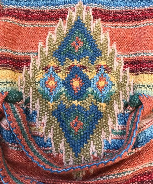 RRL（ダブルアールエル）RRL (ダブルアールエル) ショールカラーカーディガン レッド サイズ:1の古着・服飾アイテム