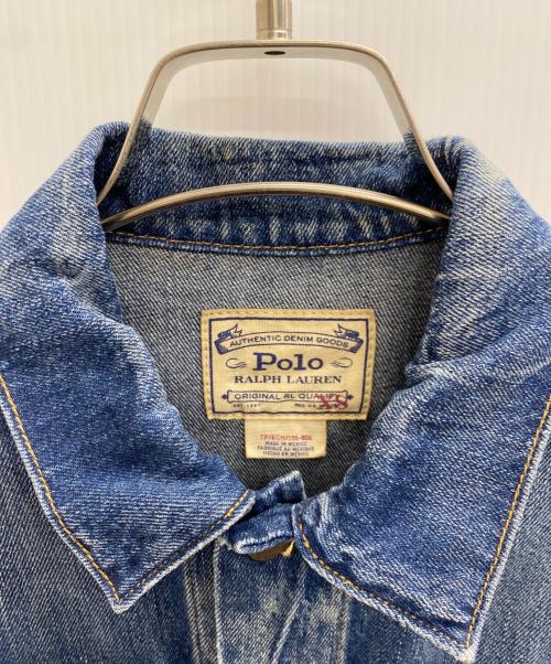 POLO RALPH LAUREN（ポロ・ラルフローレン）POLO RALPH LAUREN (ポロ・ラルフローレン) デニムジャケット サイズ:XSの古着・服飾アイテム