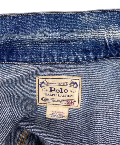 POLO RALPH LAUREN（ポロ・ラルフローレン）POLO RALPH LAUREN (ポロ・ラルフローレン) デニムジャケット サイズ:XSの古着・服飾アイテム