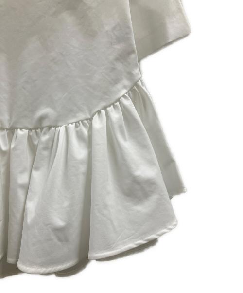 YORI（ヨリ）yori (ヨリ) 半袖ブラウス ホワイト サイズ:36 未使用品の古着・服飾アイテム