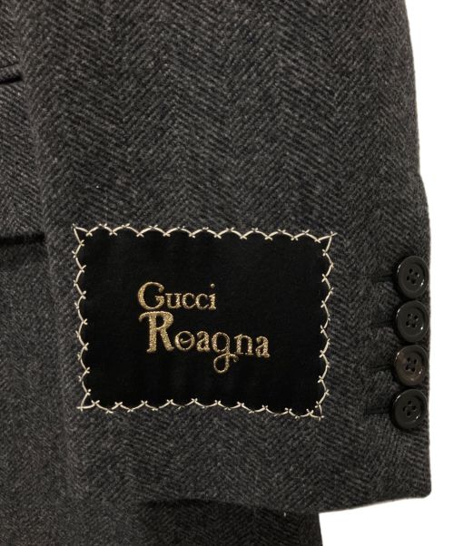 GUCCI（グッチ）GUCCI (グッチ) ダブルコート グレー サイズ:44の古着・服飾アイテム