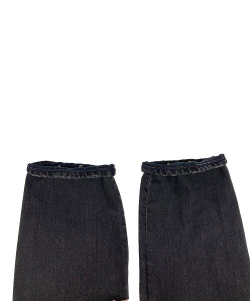 POLO RALPH LAUREN（ポロ・ラルフローレン）POLO RALPH LAUREN (ポロ・ラルフローレン) スタッズブラックデニムパンツ サイズ:w25 未使用品の古着・服飾アイテム