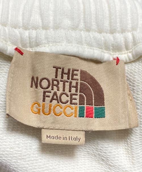 GUCCI（グッチ）GUCCI (グッチ) THE NORTH FACE (ザ ノース フェイス) ハーフパンツ アイボリー サイズ:XSの古着・服飾アイテム