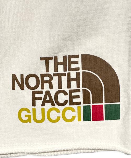GUCCI（グッチ）GUCCI (グッチ) THE NORTH FACE (ザ ノース フェイス) ハーフパンツ アイボリー サイズ:XSの古着・服飾アイテム