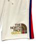 中古・古着 GUCCI (グッチ) THE NORTH FACE (ザ ノース フェイス) ハーフパンツ アイボリー サイズ:XS：30000円