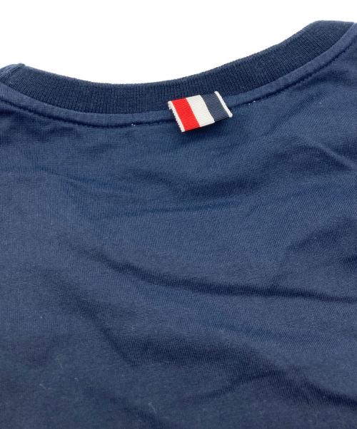 Thom Browne（トムブラウン）Thom Browne (トムブラウン) トリコロールサイドスリットTシャツ ネイビー サイズ:1の古着・服飾アイテム