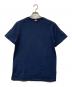 Thom Browne (トムブラウン) トリコロールサイドスリットTシャツ ネイビー サイズ:1：8000円
