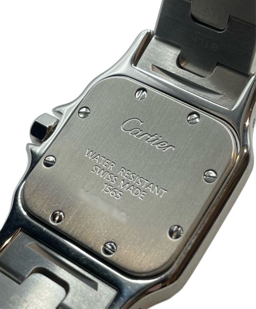 Cartier（カルティエ）Cartier (カルティエ) サントスガルベSM W20056D6 アイボリー文字盤の古着・服飾アイテム
