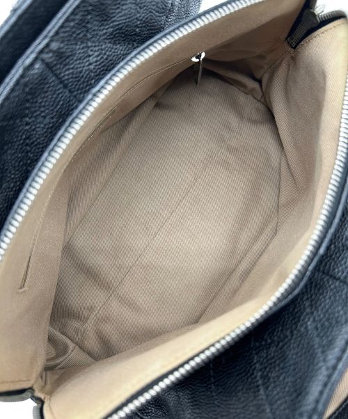 CHANEL（シャネル）CHANEL (シャネル) マトラッセチェーンハンドバッグ ブラックの古着・服飾アイテム