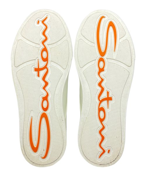 Santoni（サントーニ）Santoni (サントーニ) スニーカー ホワイト サイズ:27.5cm(US9.5)の古着・服飾アイテム