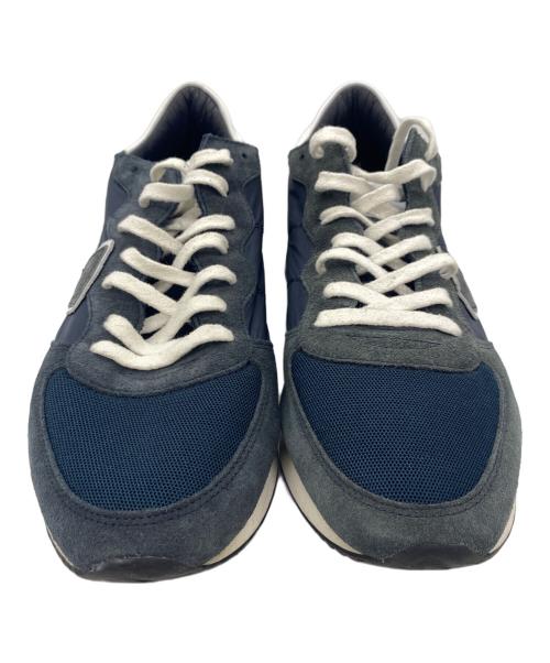 PHILIPPE MODEL（フィリップ モデル）PHILIPPE MODEL (フィリップ モデル) スニーカー ネイビー サイズ:42の古着・服飾アイテム