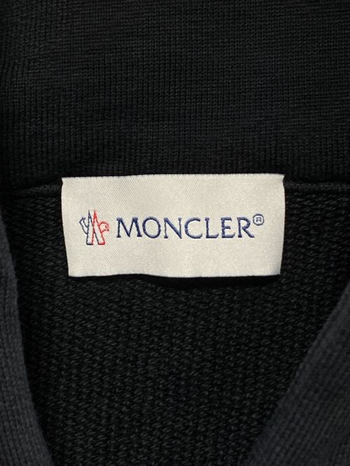 MONCLER（モンクレール）MONCLER (モンクレール) MAGLIA CARDIGAN/パーカー ブラック サイズ:Lの古着・服飾アイテム