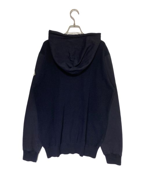 MONCLER（モンクレール）MONCLER (モンクレール) GIROCOLLO TRICOT/パーカー ネイビー サイズ:Lの古着・服飾アイテム