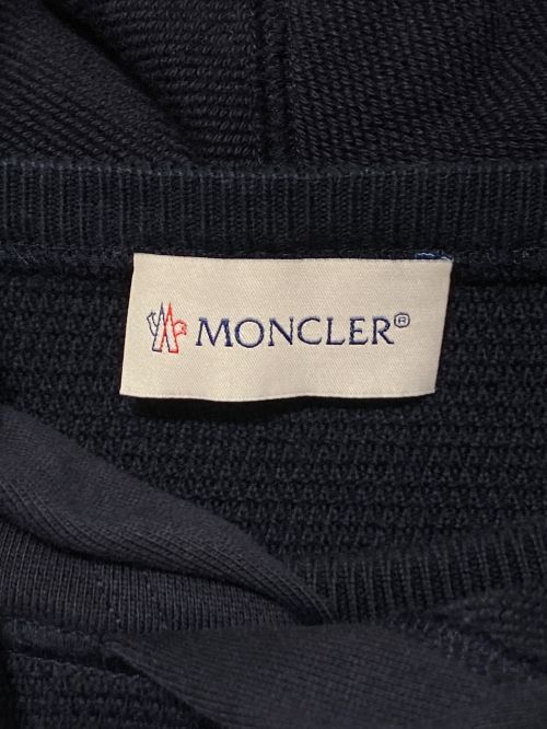 MONCLER（モンクレール）MONCLER (モンクレール) GIROCOLLO TRICOT/パーカー ネイビー サイズ:Lの古着・服飾アイテム