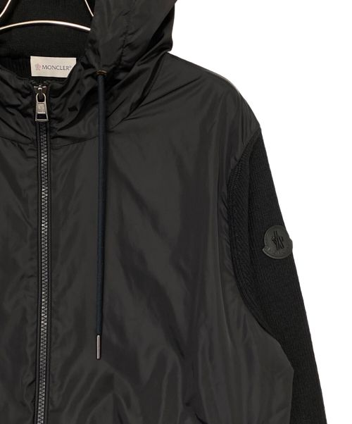MONCLER（モンクレール）MONCLER (モンクレール) MAGLIONE TORICOT CARDIGAN/ブルゾン ブラック サイズ:Lの古着・服飾アイテム