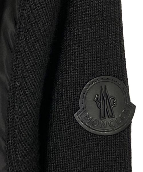 MONCLER（モンクレール）MONCLER (モンクレール) MAGLIONE TORICOT CARDIGAN/ブルゾン ブラック サイズ:Lの古着・服飾アイテム