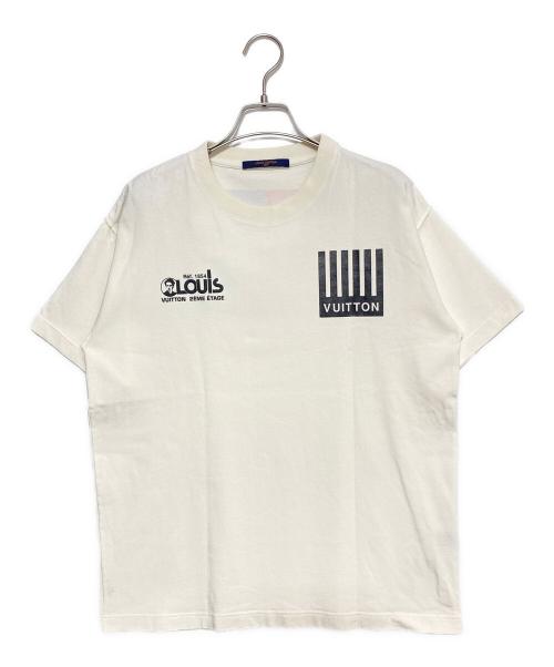 LOUIS VUITTON（ルイ ヴィトン）LOUIS VUITTON (ルイ ヴィトン) Tシャツ ベージュ サイズ:Mの古着・服飾アイテム