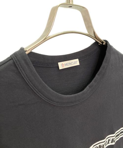 MONCLER（モンクレール）MONCLER (モンクレール) ロゴ Tシャツ MAGLIA T-shirt ネイビー サイズ:Lの古着・服飾アイテム