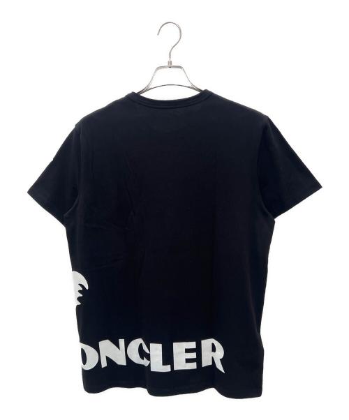 MONCLER（モンクレール）MONCLER (モンクレール) MAGLIA T-SHIRT/ロゴTシャツ ブラック サイズ:Lの古着・服飾アイテム