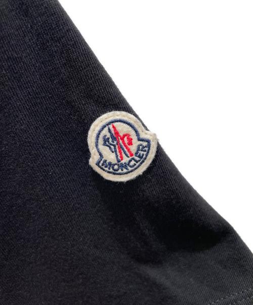 MONCLER（モンクレール）MONCLER (モンクレール) MAGLIA T-SHIRT/ロゴTシャツ ブラック サイズ:Lの古着・服飾アイテム