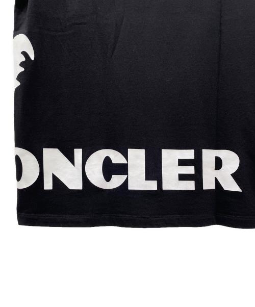 MONCLER（モンクレール）MONCLER (モンクレール) MAGLIA T-SHIRT/ロゴTシャツ ブラック サイズ:Lの古着・服飾アイテム