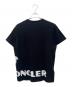 MONCLER (モンクレール) MAGLIA T-SHIRT/ロゴTシャツ ブラック サイズ:L：30000円