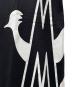 中古・古着 MONCLER (モンクレール) MAGLIA T-SHIRT/ロゴTシャツ ブラック サイズ:L：30000円