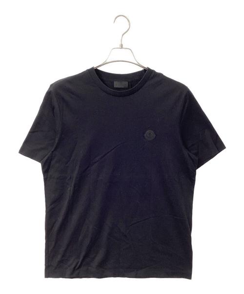 MONCLER（モンクレール）MONCLER (モンクレール) MAGLIA T-SHIRT ブラック サイズ:Ｍの古着・服飾アイテム