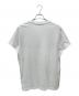 MONCLER (モンクレール) MAGLIA SCOLLO/テープロゴVネックTシャツ ホワイト サイズ:L：18000円