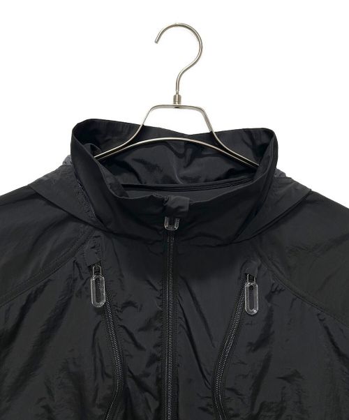 LOUIS VUITTON（ルイ ヴィトン）LOUIS VUITTON (ルイ ヴィトン) 2054ナイロンフーディーパーカー ブラック サイズ:52の古着・服飾アイテム