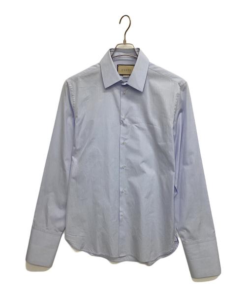 GUCCI（グッチ）GUCCI (グッチ) シャツ スカイブルー サイズ:41の古着・服飾アイテム