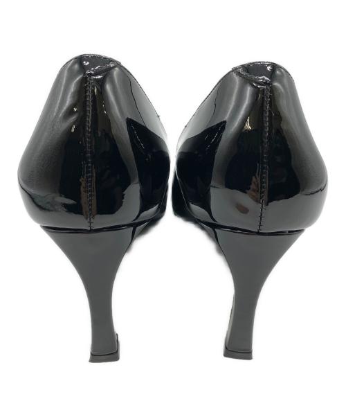 Roger Vivier（ロジェ ヴィヴィエ）Roger Vivier (ロジェ ヴィヴィエ) エナメルパンプス ブラック サイズ:37.5の古着・服飾アイテム