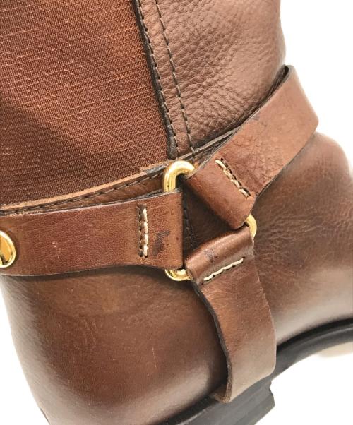 RALPH LAUREN（ラルフローレン）RALPH LAUREN (ラルフローレン) ロングジョッキーブーツ ブラウン サイズ:US7の古着・服飾アイテム