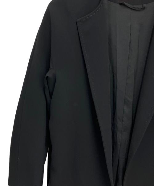 Max Mara Studio（マックスマーラ ストゥディオ）Max Mara Studio (マックスマーラ ストゥディオ) ロングコート ブラック サイズ:40の古着・服飾アイテム