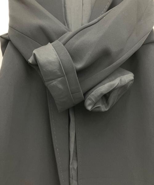 Max Mara Studio（マックスマーラ ストゥディオ）Max Mara Studio (マックスマーラ ストゥディオ) ロングコート ブラック サイズ:40の古着・服飾アイテム