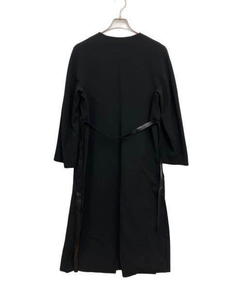Max Mara Studio（マックスマーラ ストゥディオ）Max Mara Studio (マックスマーラ ストゥディオ) ロングコート ブラック サイズ:40の古着・服飾アイテム