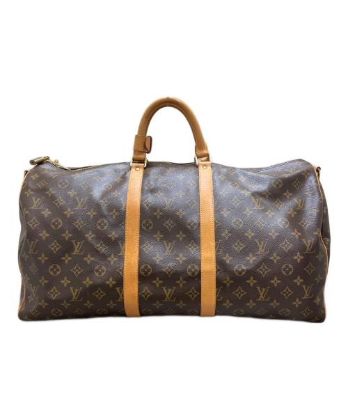 LOUIS VUITTON（ルイ ヴィトン）LOUIS VUITTON (ルイ ヴィトン) キーポル・バンドリエール55 トラベルバッグの古着・服飾アイテム
