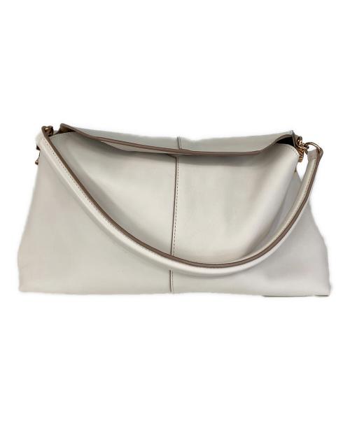 TOD'S（トッズ）TOD'S (トッズ) ハンドバッグ アイボリーの古着・服飾アイテム