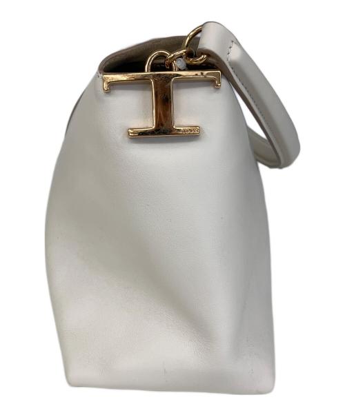 TOD'S（トッズ）TOD'S (トッズ) ハンドバッグ アイボリーの古着・服飾アイテム