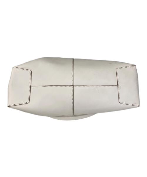 TOD'S（トッズ）TOD'S (トッズ) ハンドバッグ アイボリーの古着・服飾アイテム