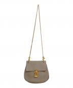 Chloeクロエ）の古着「チェーンショルダーバッグ」｜グレー